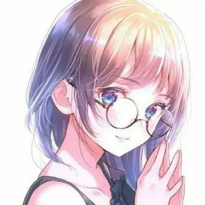 甜酷系动漫女生头像图片高清